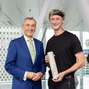 Andreas Werner mit Preis