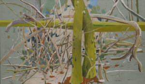 ALOIS MOSBACHER Versteck, 2020 Öl auf Leinwand 140 x 240 cm
