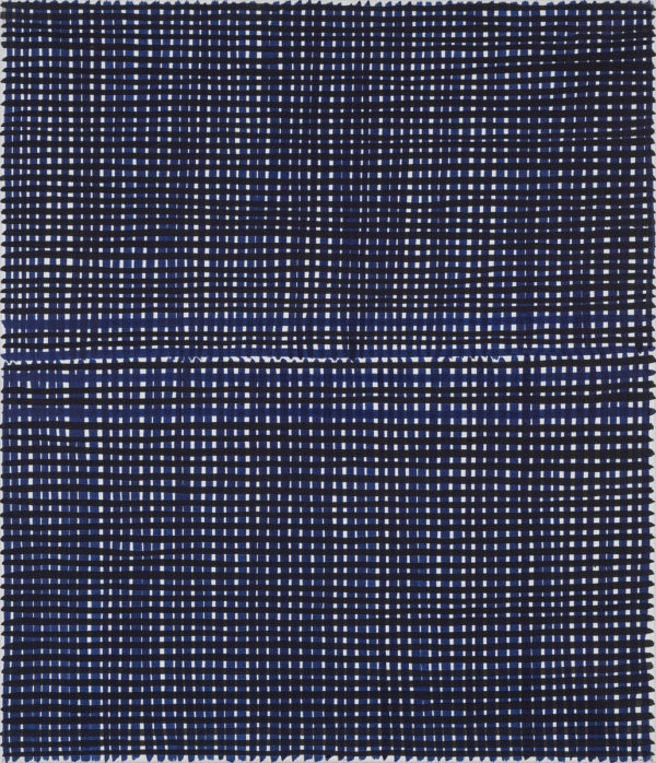 Gewebe blau