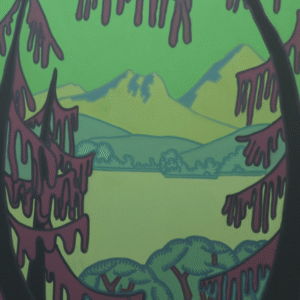 Landscape "Weeping Branches"