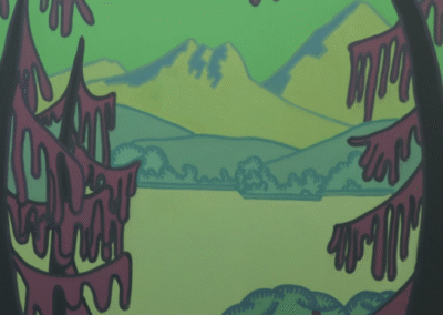 Landscape „Weeping Branches“