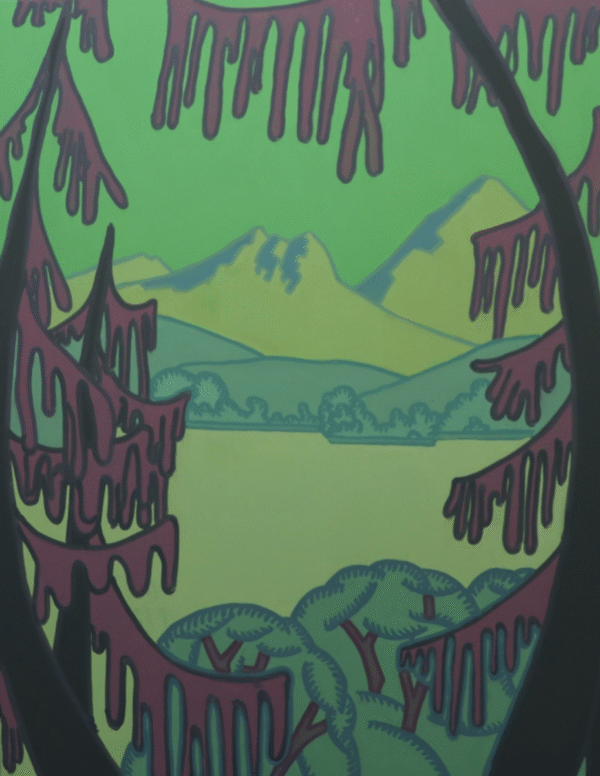 Landscape "Weeping Branches"