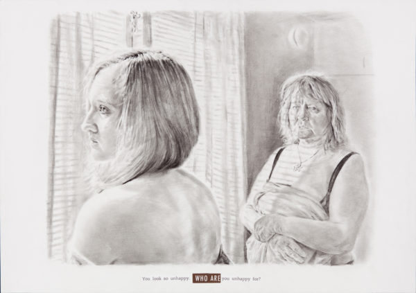 Untitled ("You look so unhappy…")