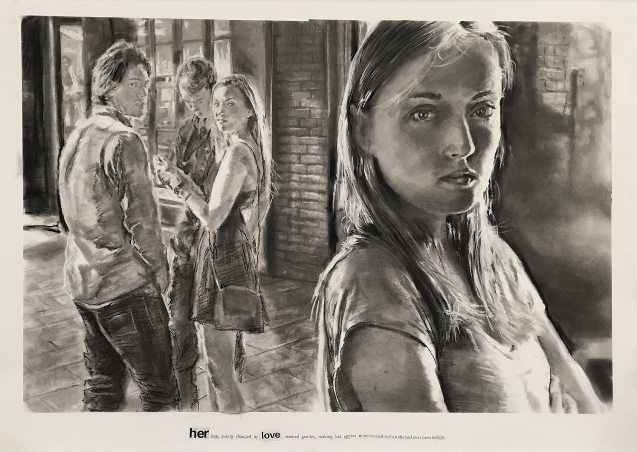 Untitled („Her face subtly…“)