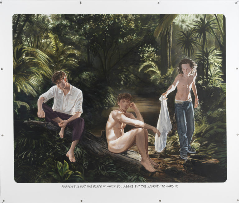 Untitled („Paradise is not the place…“)