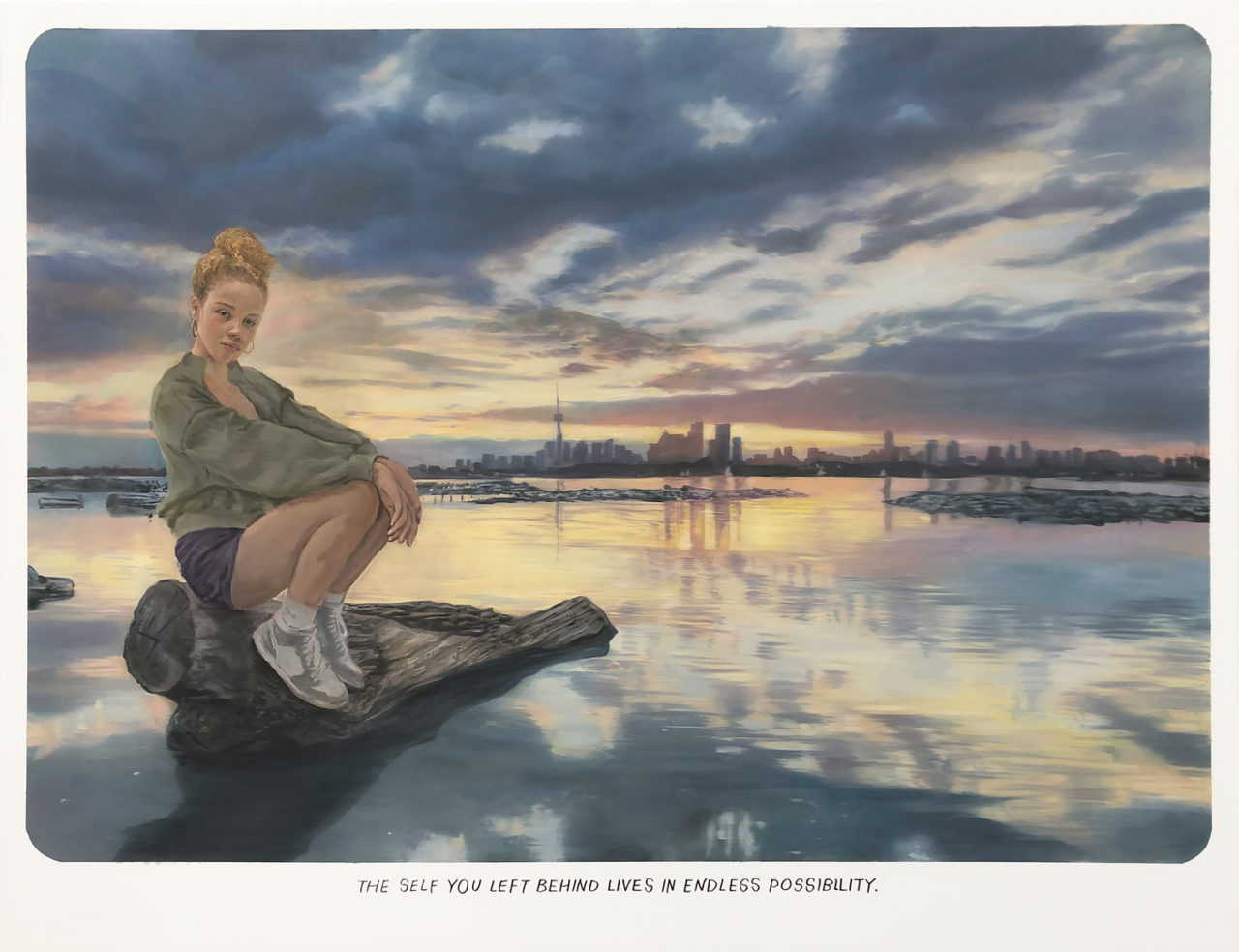 Untitled („The self you left behind…“)
