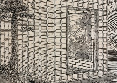 Narcissus Watches the Sunken Black Square