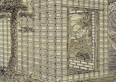 Narcissus Watches the Sunken Black Square