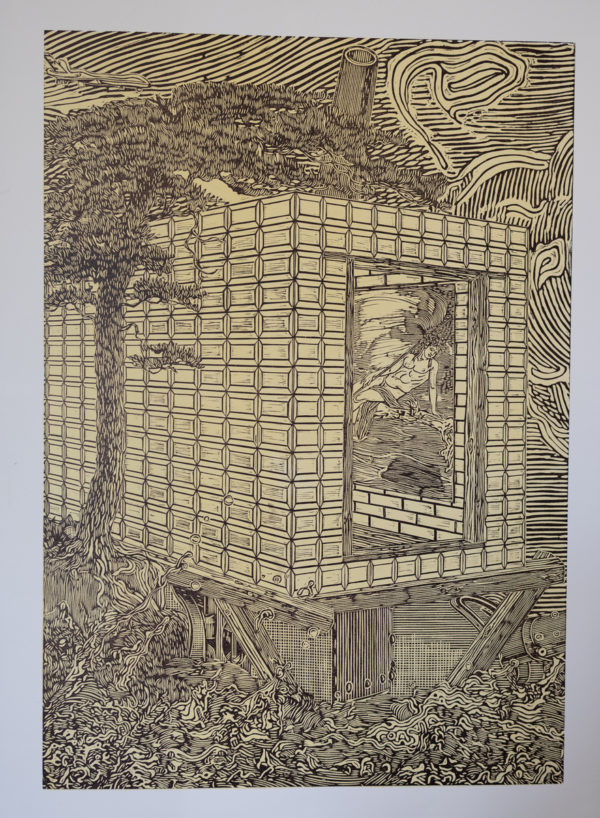 Narcissus Watches the Sunken Black Square