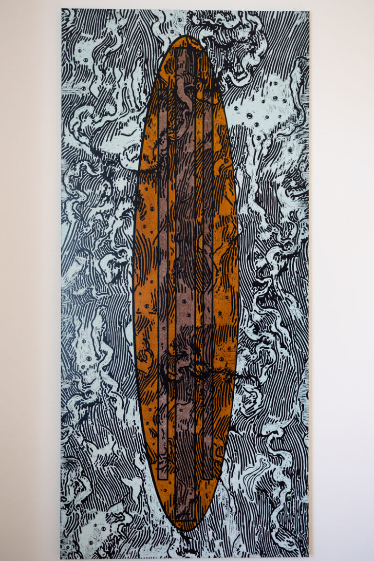 Sunken Surf Board…