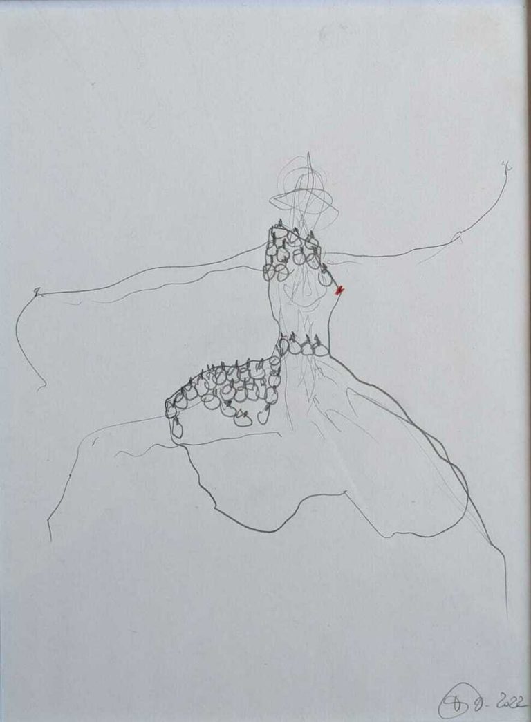 aus der Serie ,,Tagebuch Lichtkleid“