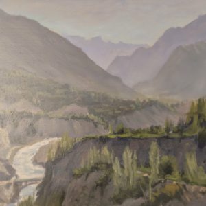 Hinza River From Altiid Fort (Karimabad)