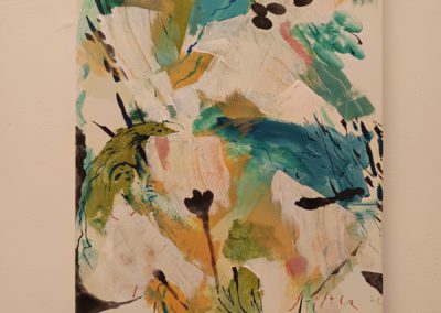 Garten mit Wind von Westen