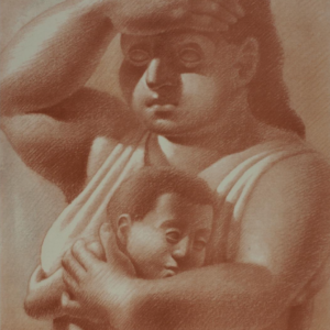 Woman and child
