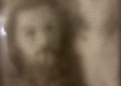 Christ in heated argument with the Easter Bunny