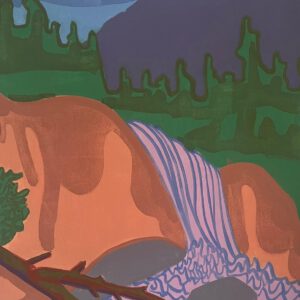 Landscape, "Smooth Waterfall"