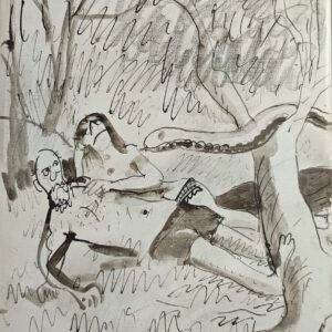 Die Schlange im Garten 1