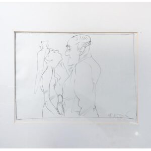 Mädchen und Mann