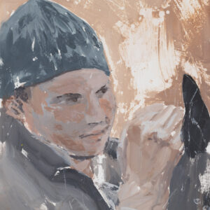 o.T. (Blue Beanie)