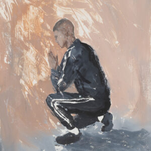 o.T. (Kneeling)