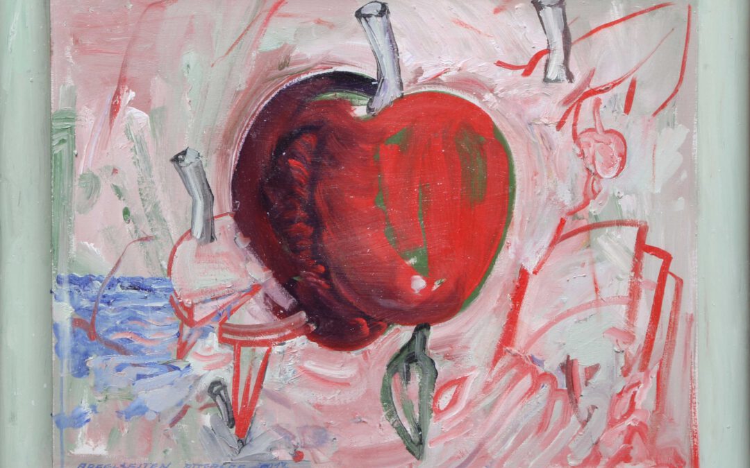 Acryl_LW, 95 x 72 cm, 12-Apfelseiten-13
