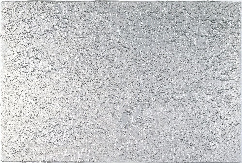 Acryl mit Aluminium auf Leinwand