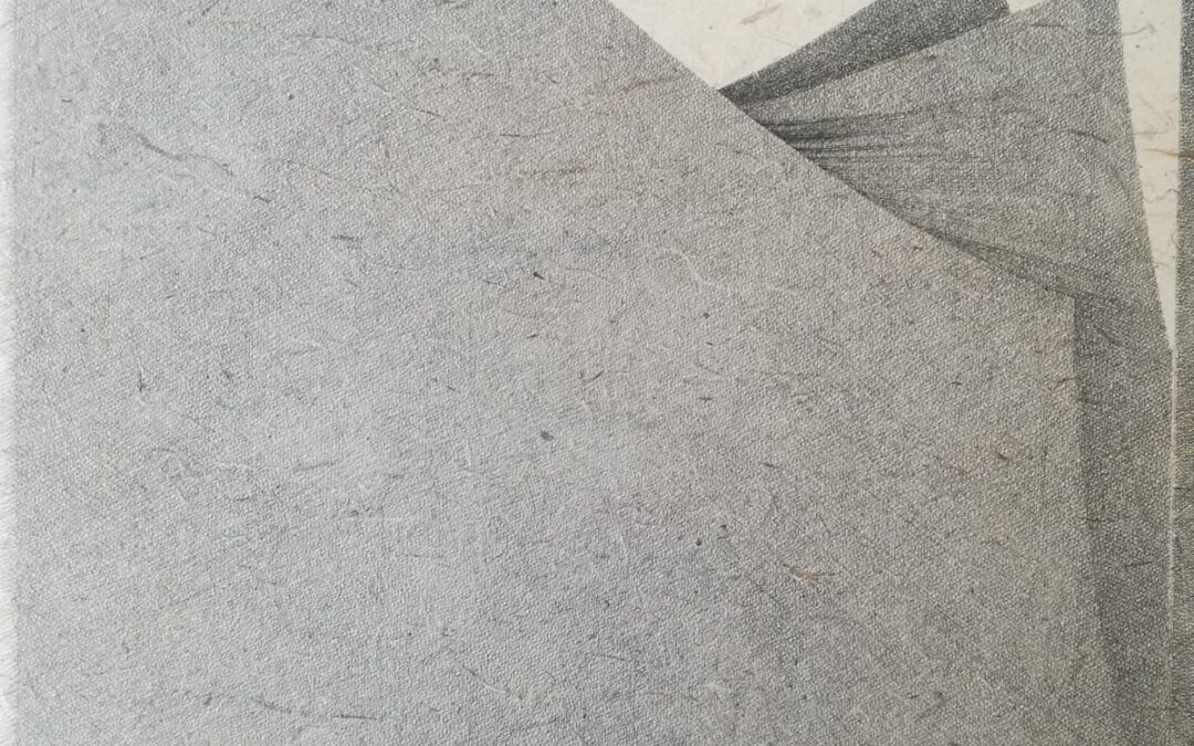 Pen and ink on rice paper, 45×35 cm