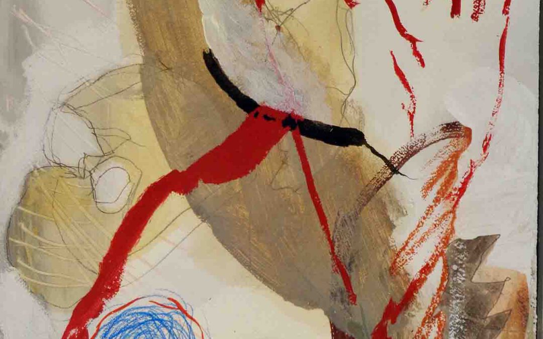 Rote Mander – Gießer 66 x 44 cm