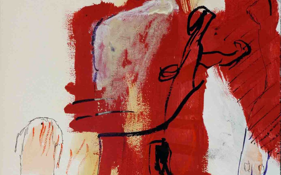 Rote Mander – Roter Funktionär 66 x 44 cm
