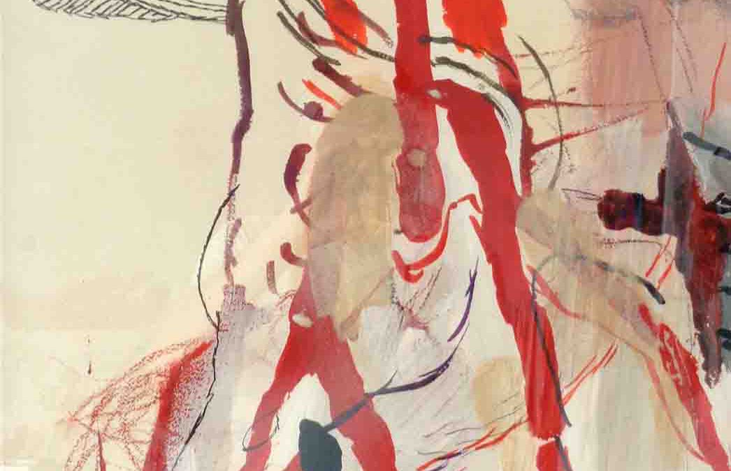 Rote Mander – Sämann 66 x 44 cm