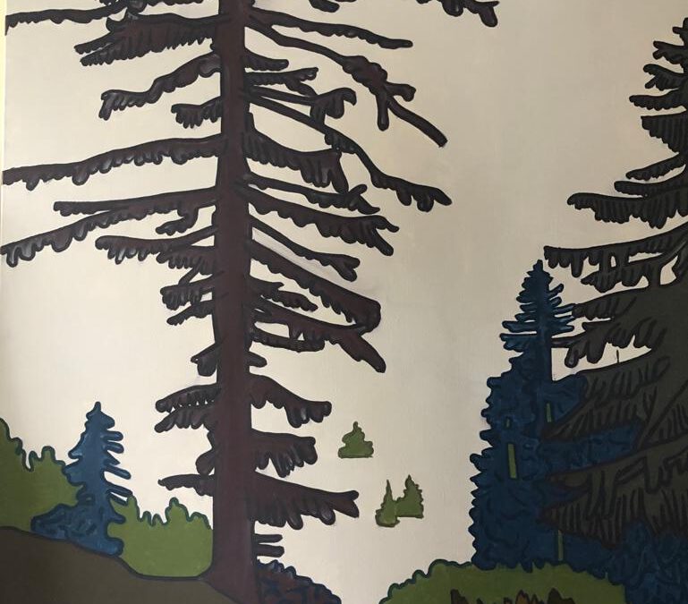 Tree and fog , 2017 Öl auf Leinwand, 175 x 130 cm € 30.500,